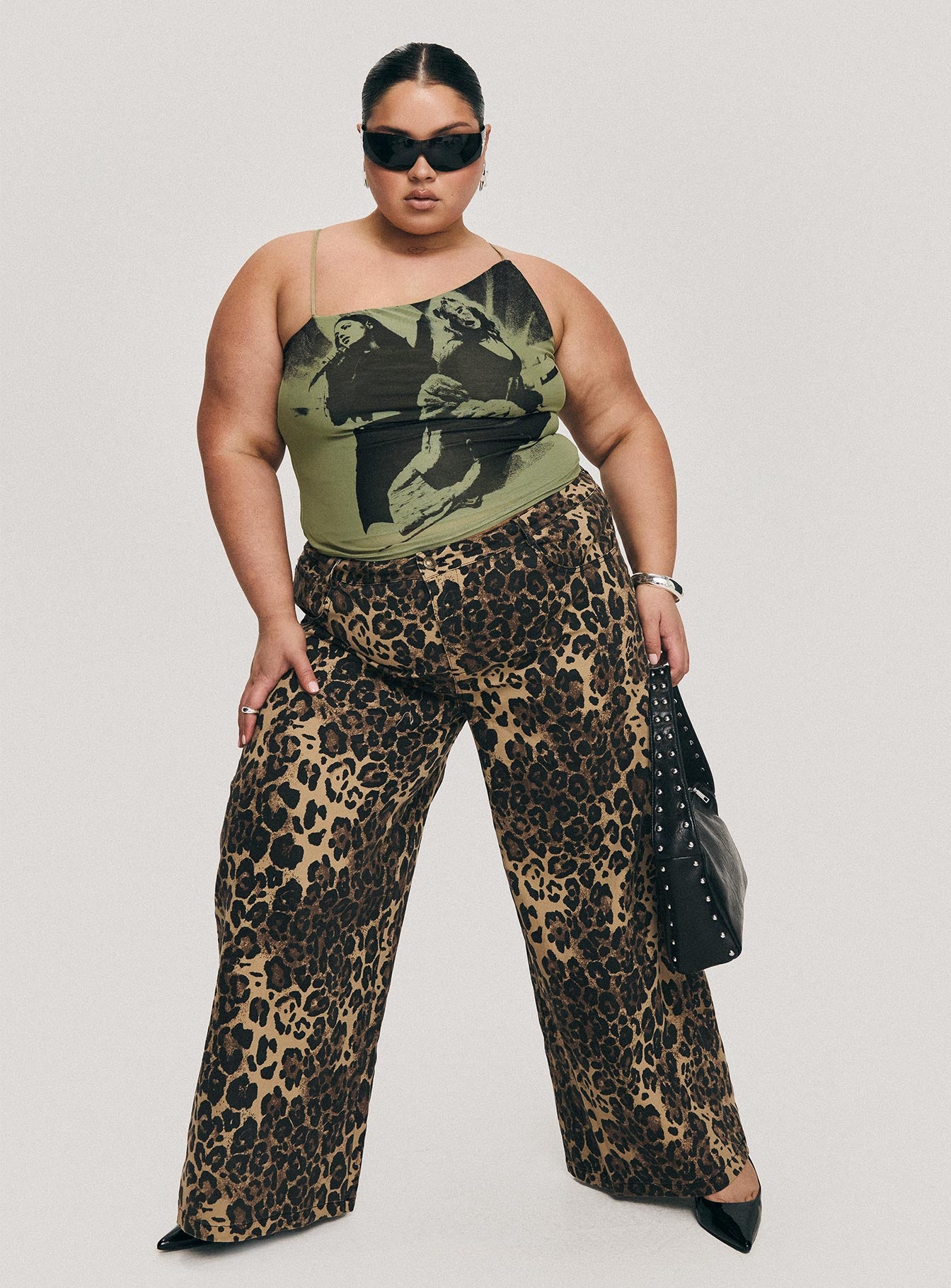 Pantar Low Rise Pants Leopard Curve-Vipp Girl