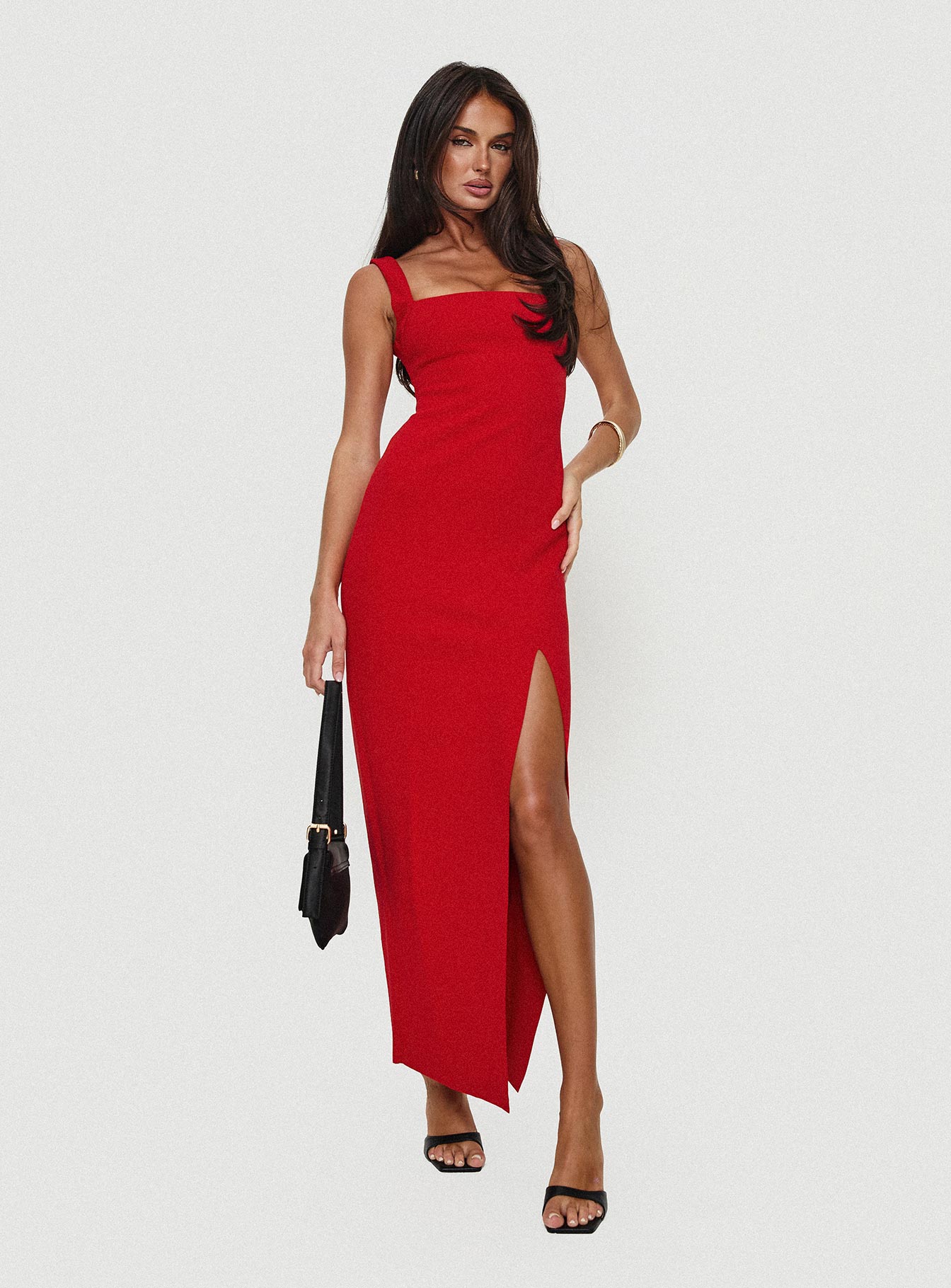 Bombshell Maxi Dress Red-Vipp Girl