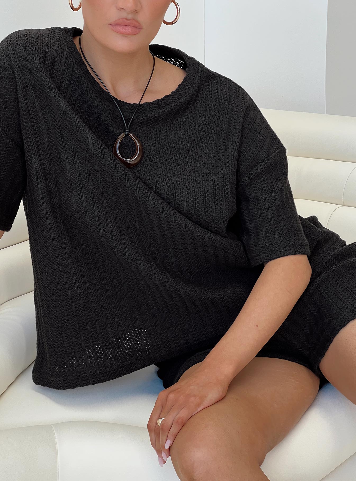 Cammie Knit Set Black-Vipp Girl