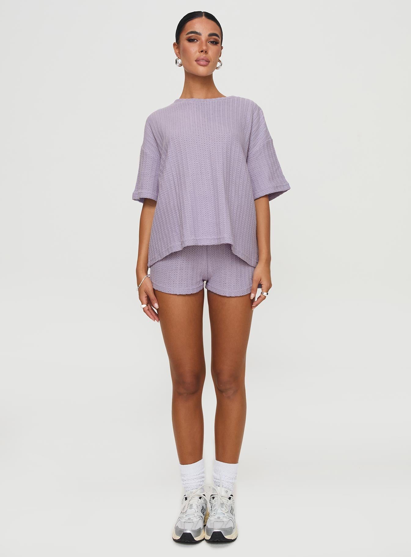 Cammie Knit Set Lilac-Vipp Girl