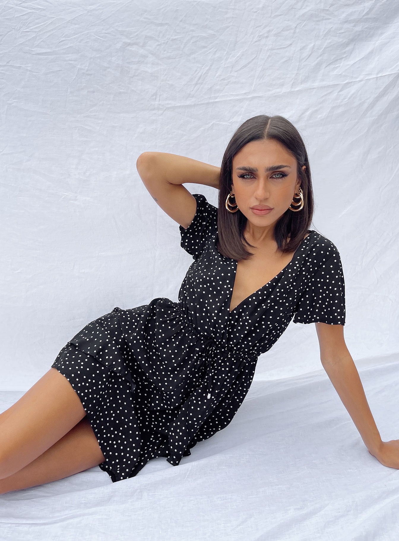 Bobbie Mini Dress Black-Vipp Girl