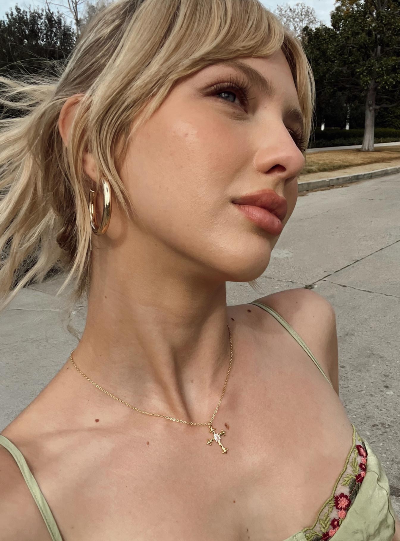 Brassie Necklace Gold-Vipp Girl