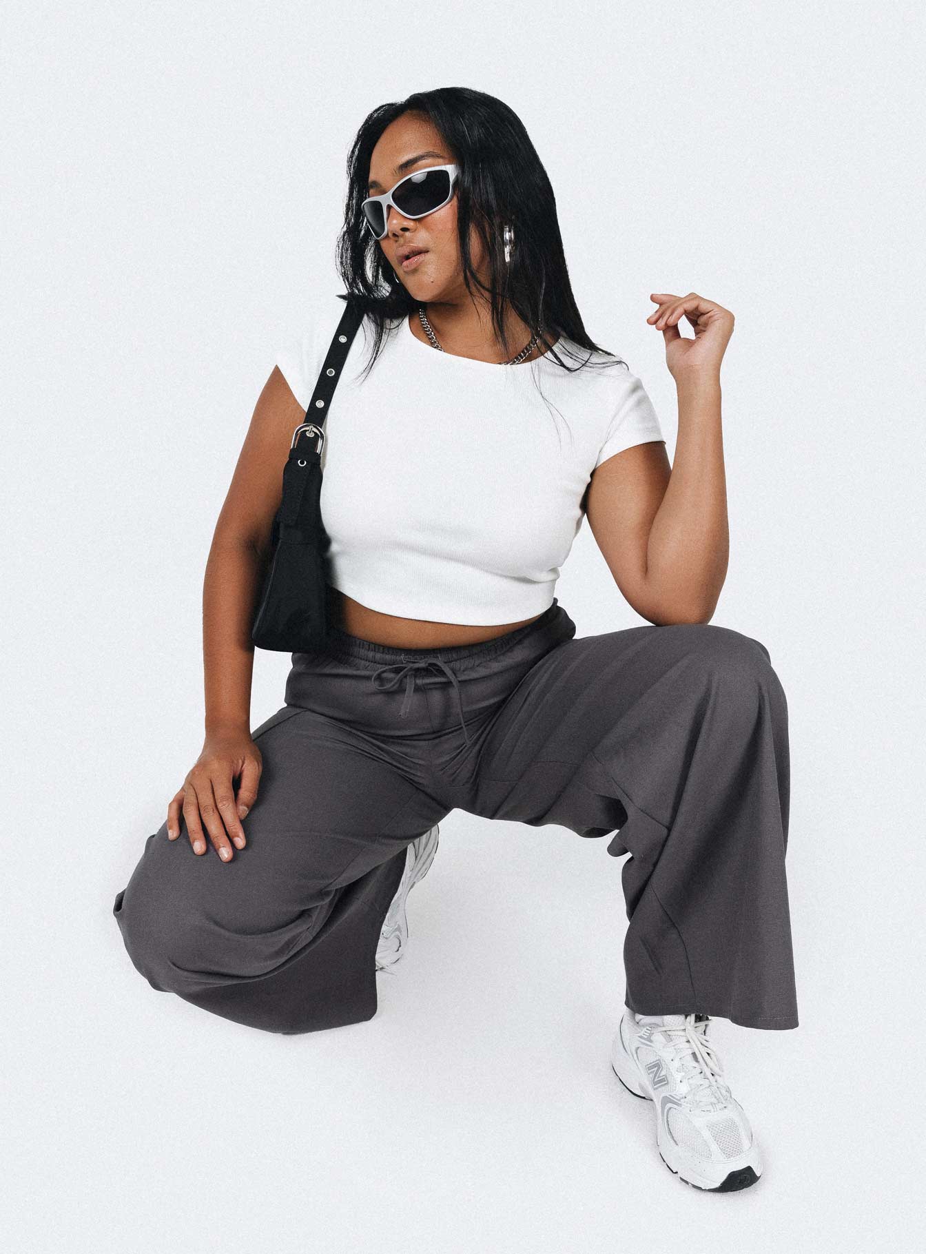 Brunie Pants Slate-Vipp Girl