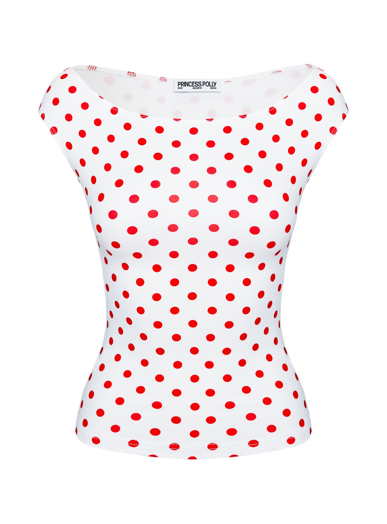 Cheirosa Off Shoulder Top White / Red-Vipp Girl