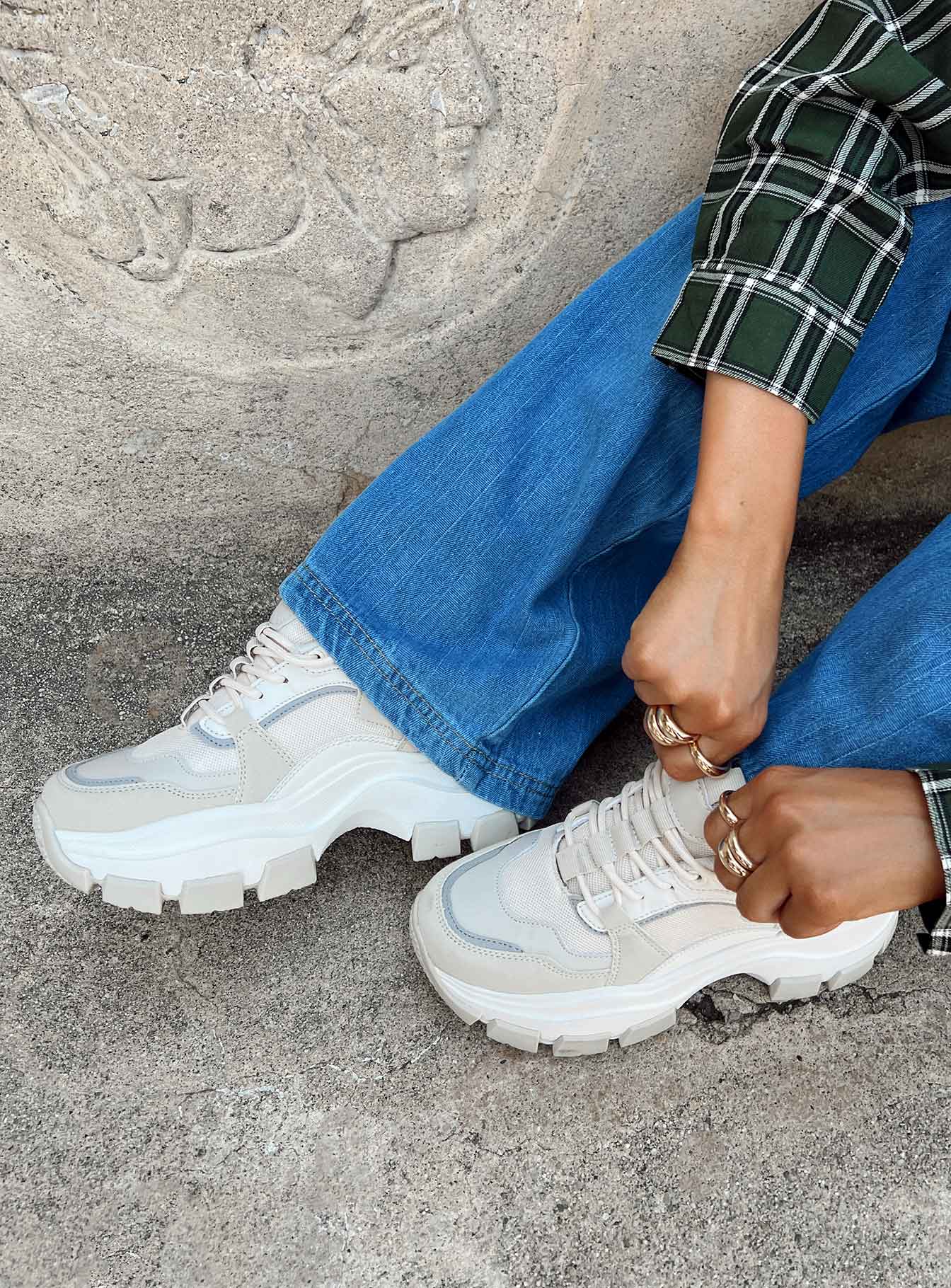 Damian Sneakers Beige-Vipp Girl