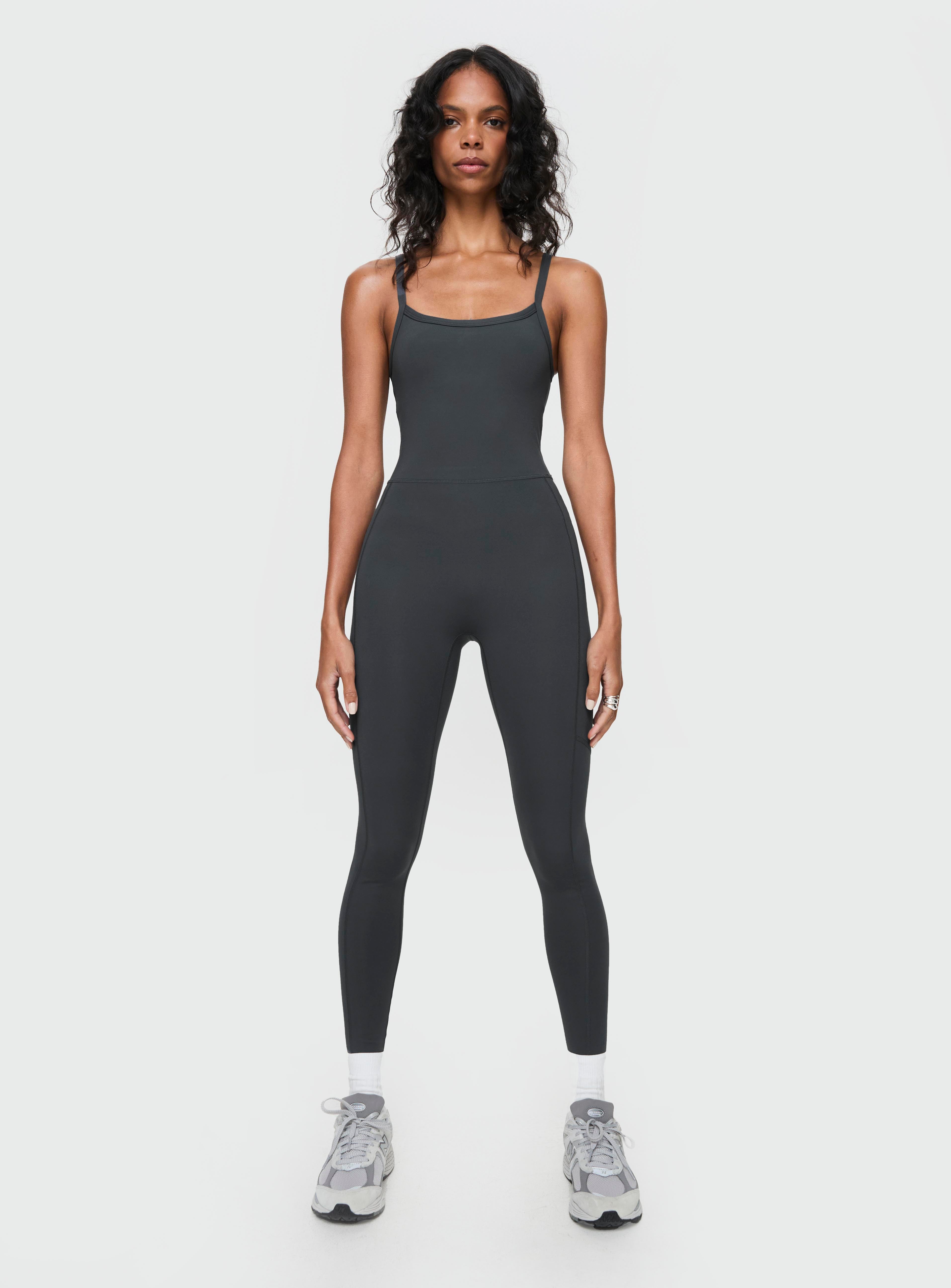 Go Getter Activewear Jumpsuit Grey-Vipp Girl