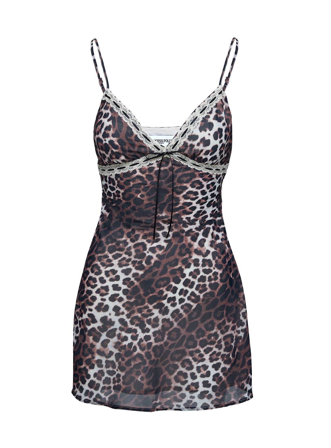 Karena Mini Dress Leopard Tall-Vipp Girl