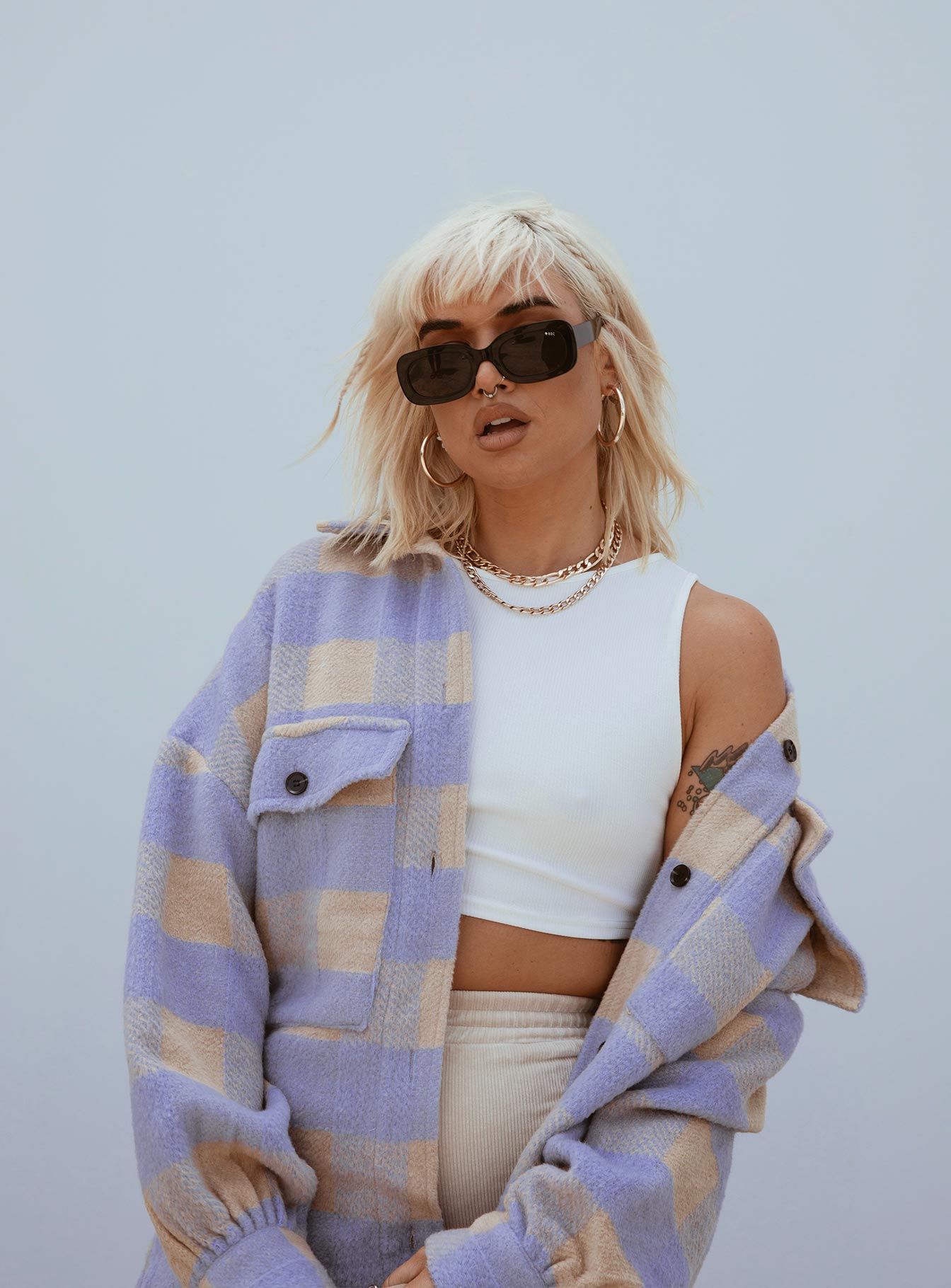 Keelee Jacket Purple-Vipp Girl