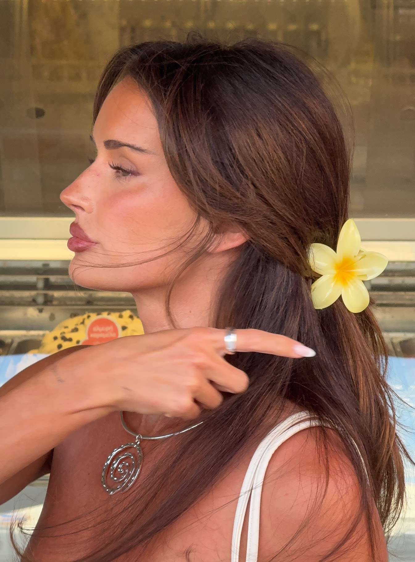 Kadence Hair Clip Yellow-Vipp Girl