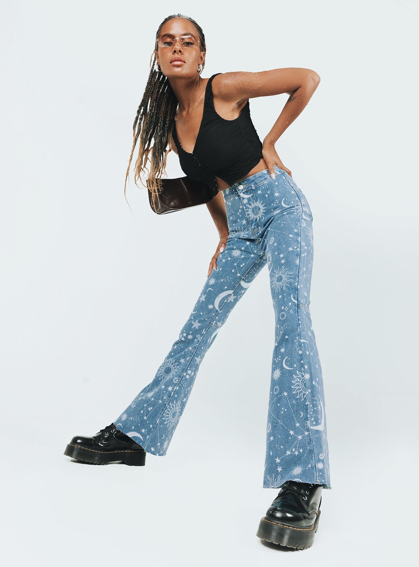 Kirra Flare Denim Jeans-Vipp Girl