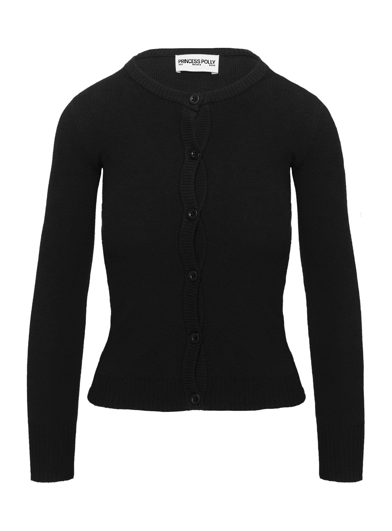 Lauraine Cardigan Black-Vipp Girl