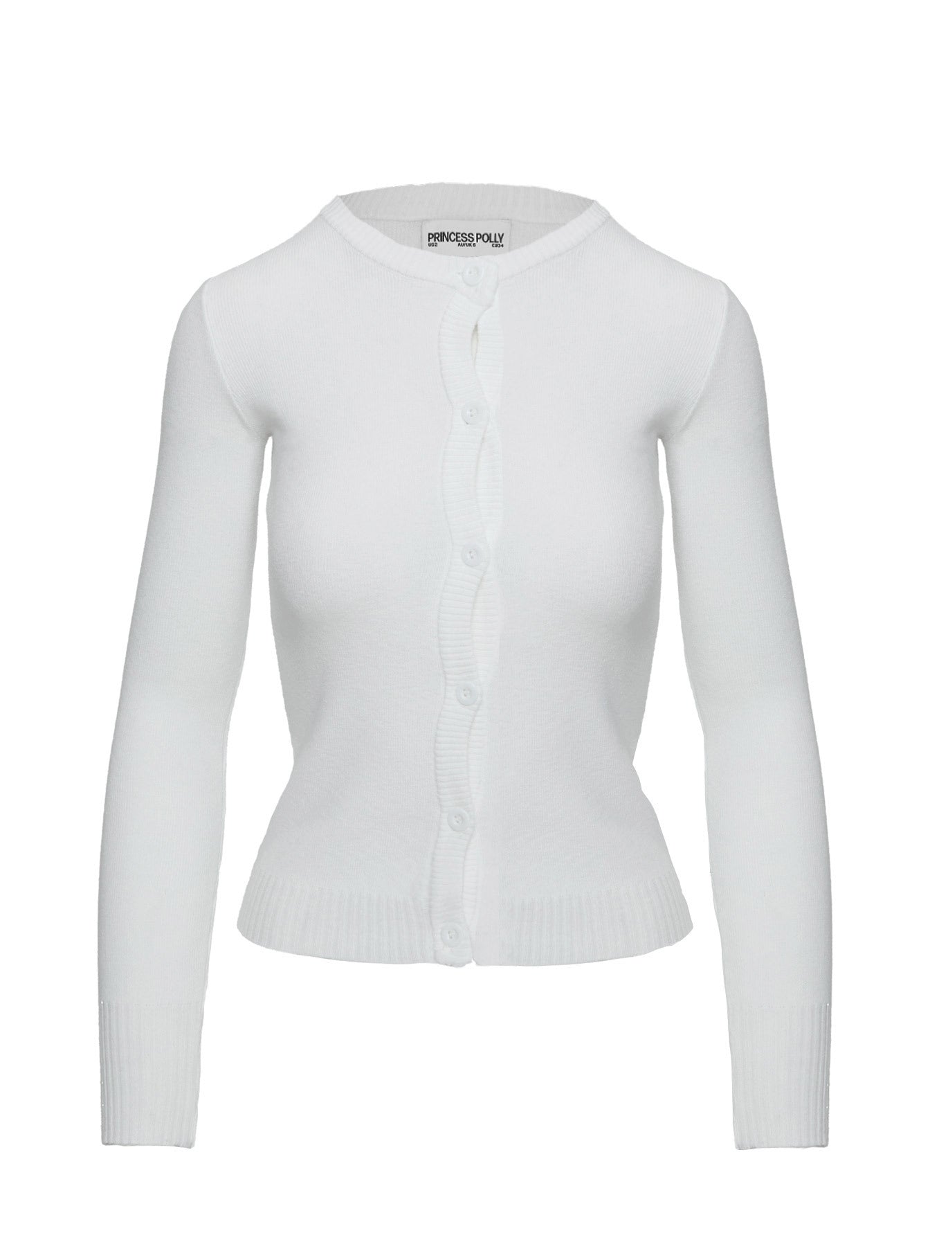 Lauraine Cardigan White-Vipp Girl