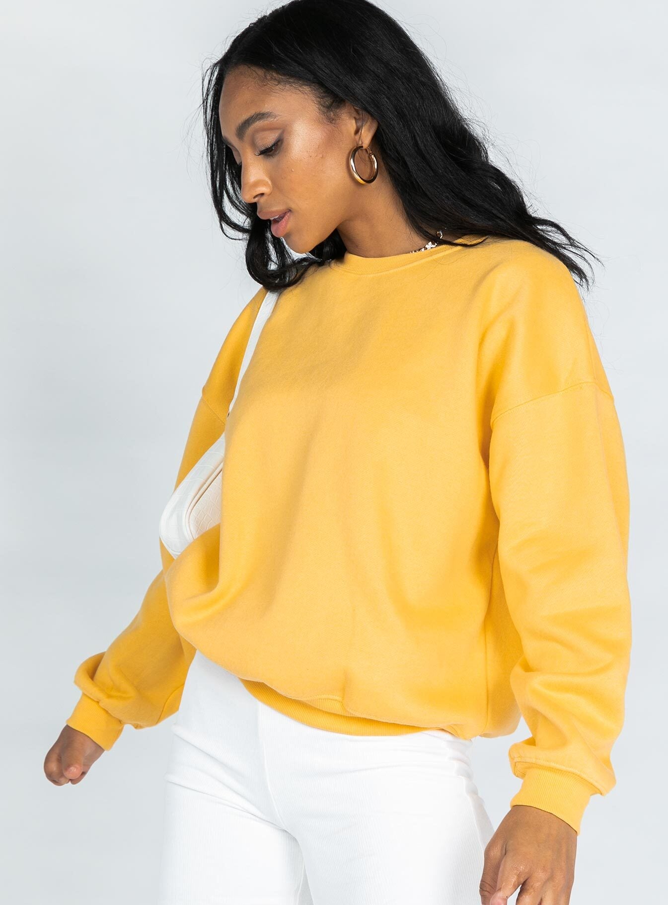 Charlotte Crewneck Sweatshirt Yellow-Vipp Girl