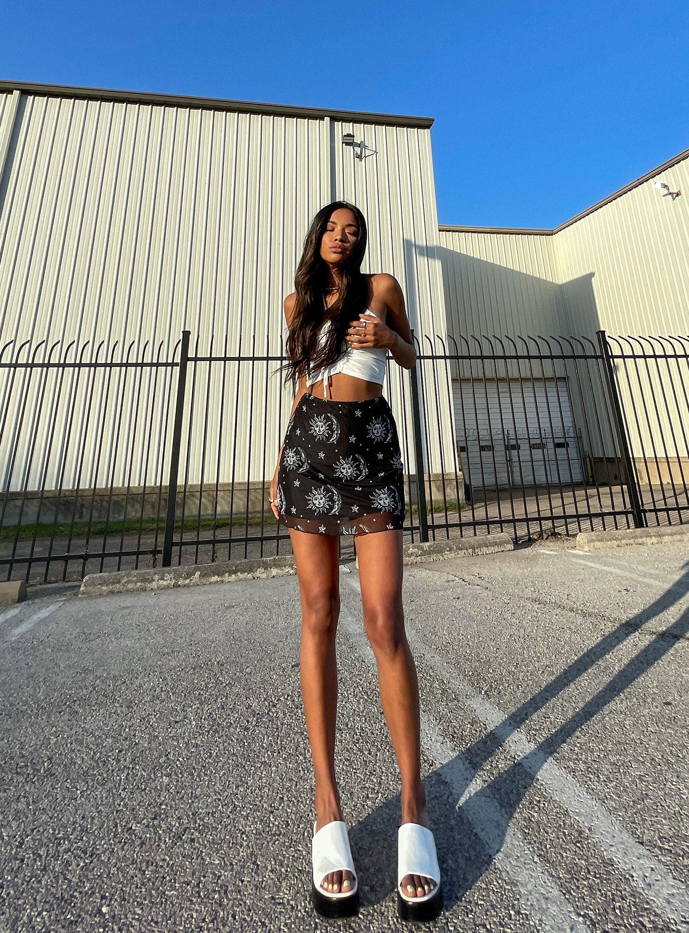 Britta Platform Heels White-Vipp Girl