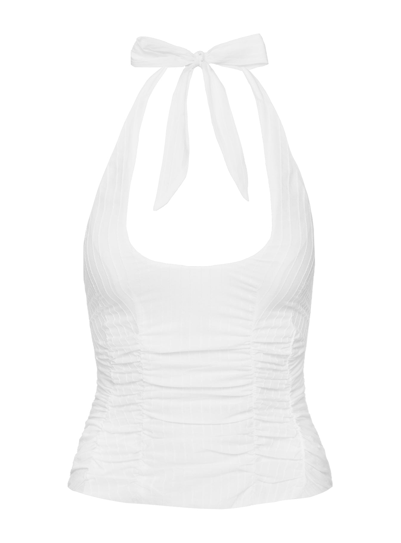 Nataliya Halter Top White-Vipp Girl