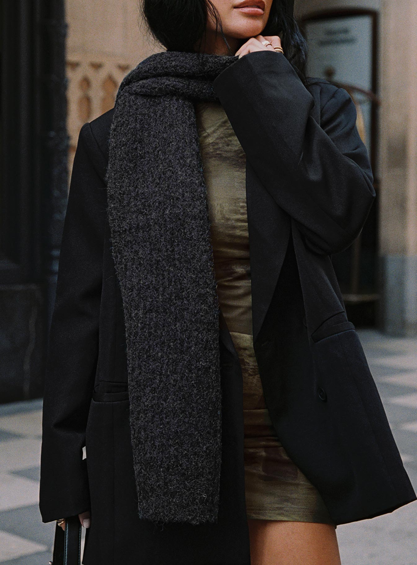 North Pole Scarf Black-Vipp Girl