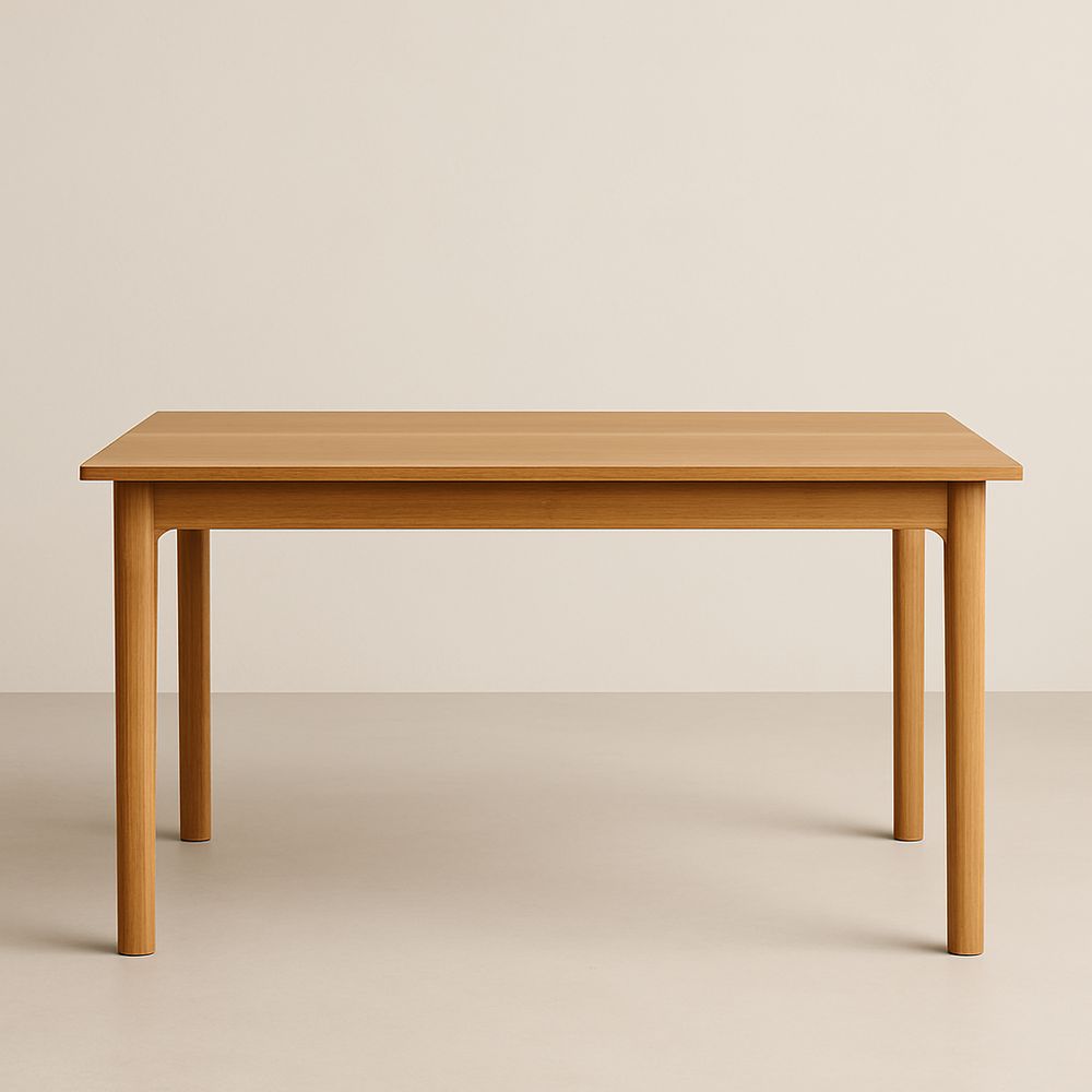 Table Rectangulaire en Bois 150x90x75 cm