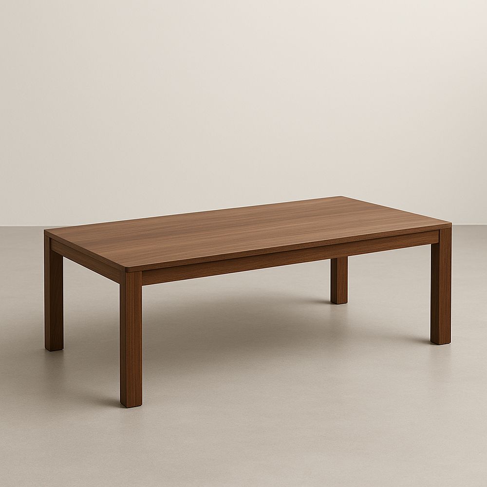 Table basse en bois 120x60x40 cm Marron