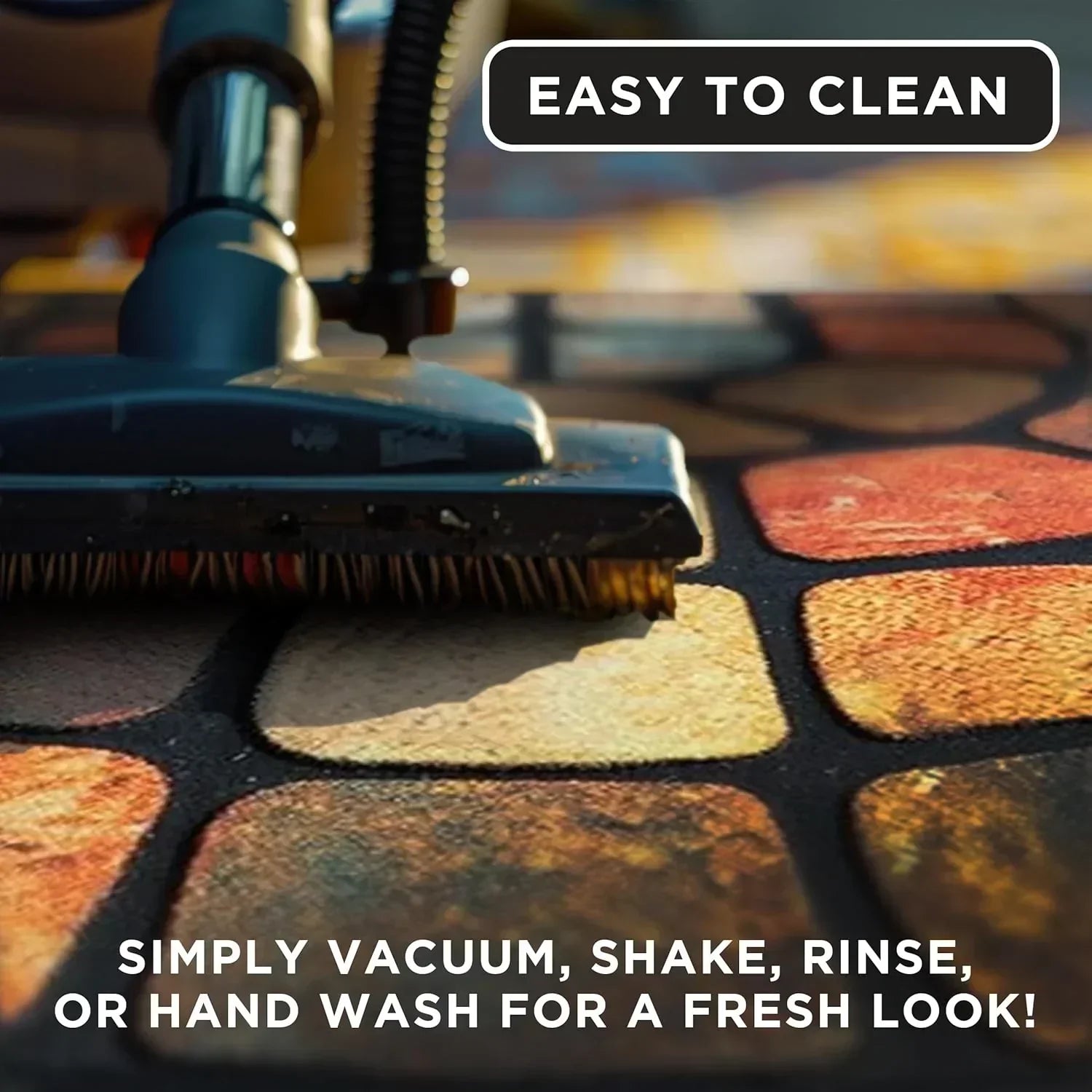 🌈💖Polokruhová podložka v boho stylu — protiskluzová, měkká podložka