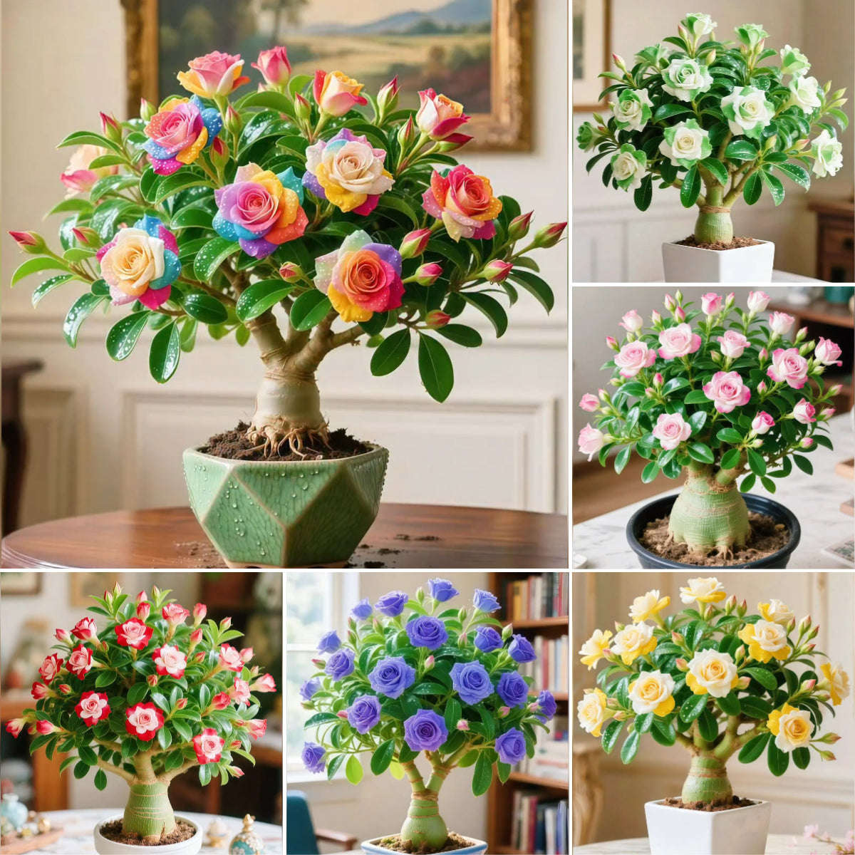 🌵 Редки семена на пустинна роза🌺Лесни за отглеждане