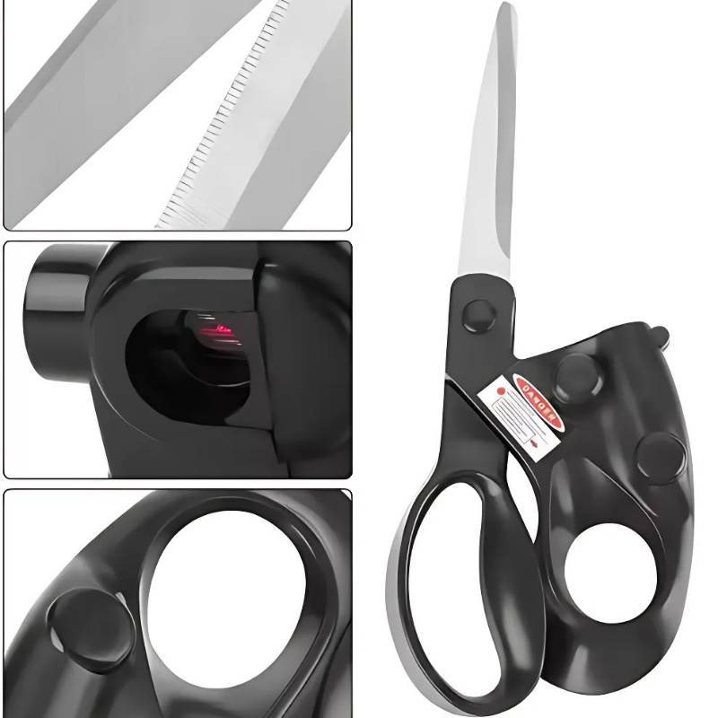 LaserScissors 1+1 GRATUIT: Précis Coupe Guidé Par Laser Multifonction Ciseaux