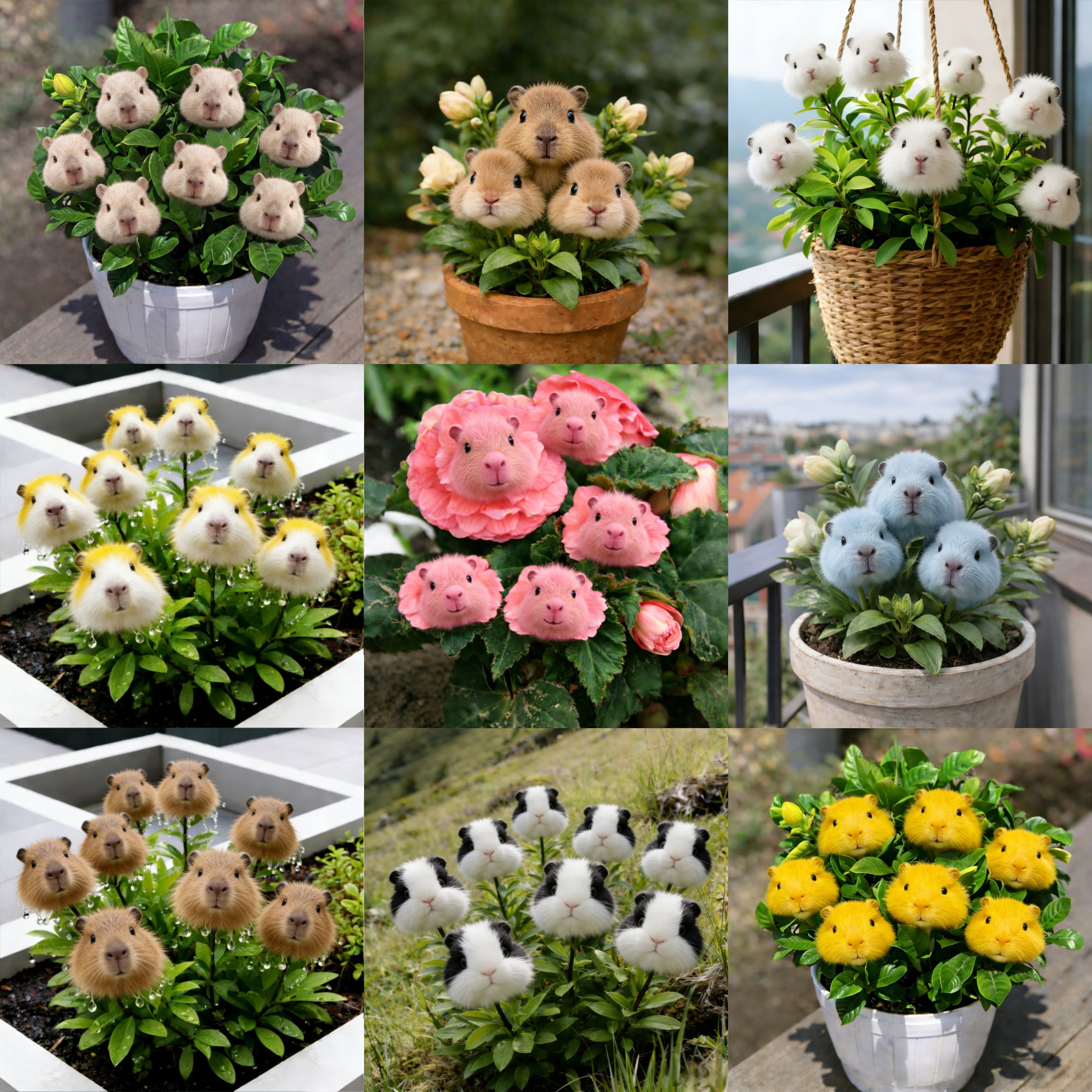 🐹 Magical Plants! Cute Bunny Eye Series ✨