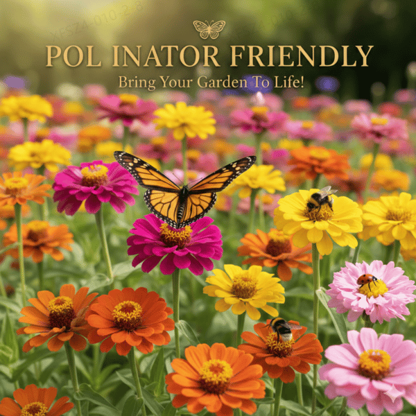 🔥Last day clearance🌺Double Zinnia Mixed Color Seeds