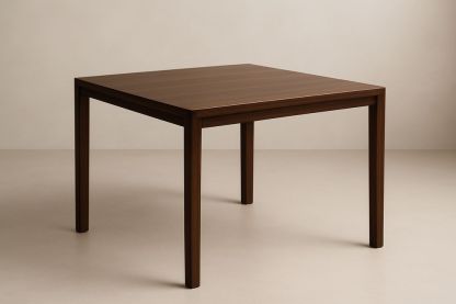 Table Carrée en Bois de Teck Marron 90x90x75 cm-Verdaflora