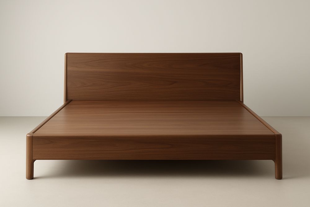 Lit en Bois Massif 200x160 cm Brun-Verdaflora