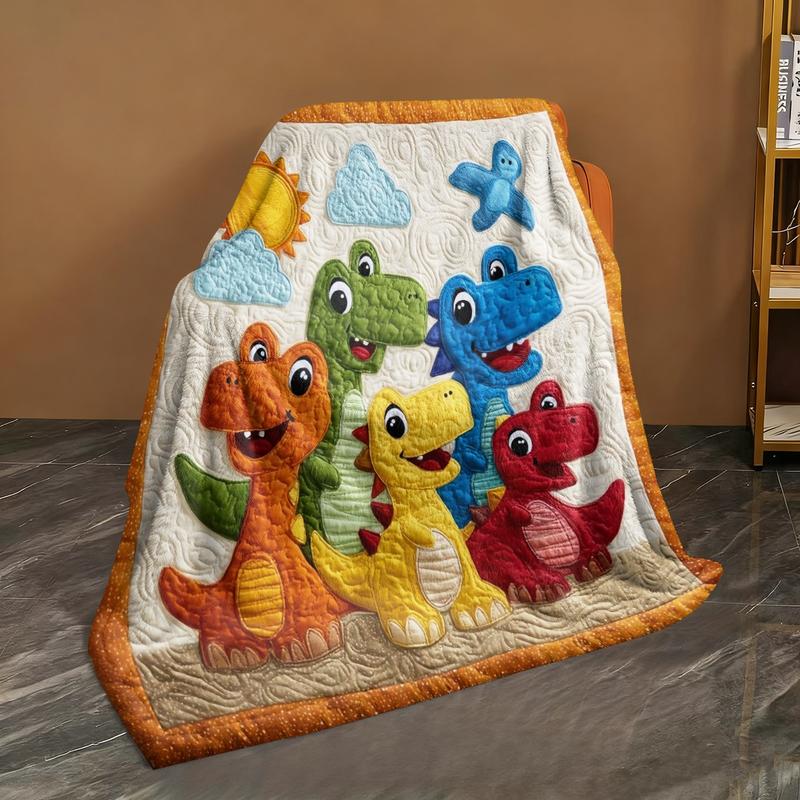 Mäkká flanelová prikrývka s roztomilými karikatúrnymi motívmi