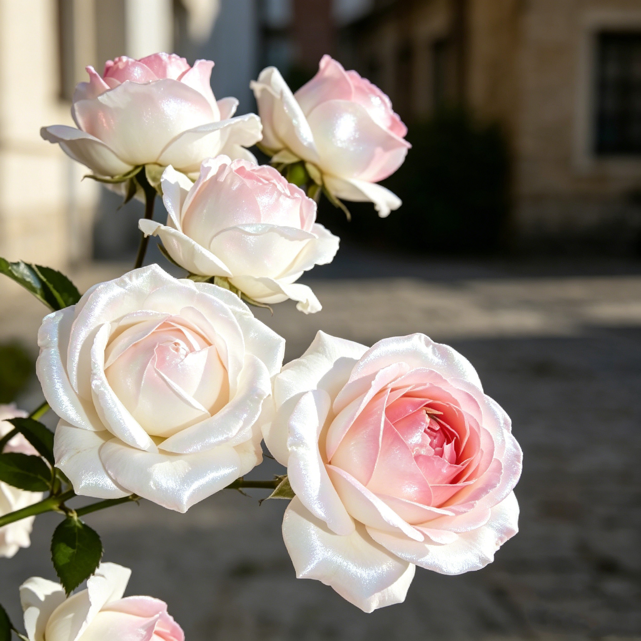 🌹Gradient Pearl Roses Seeds – Multi/Two-Tone Bloom Magic🌈