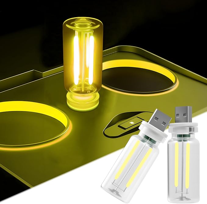 💥Změňte atmosféru svého auta s USB LED světlem – Jednoduché připojení, fascinující efekt