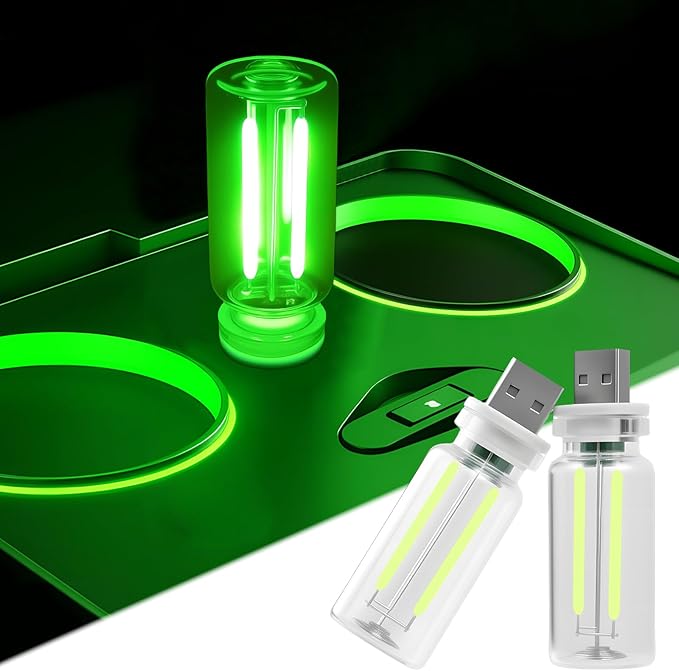 💥Změňte atmosféru svého auta s USB LED světlem – Jednoduché připojení, fascinující efekt
