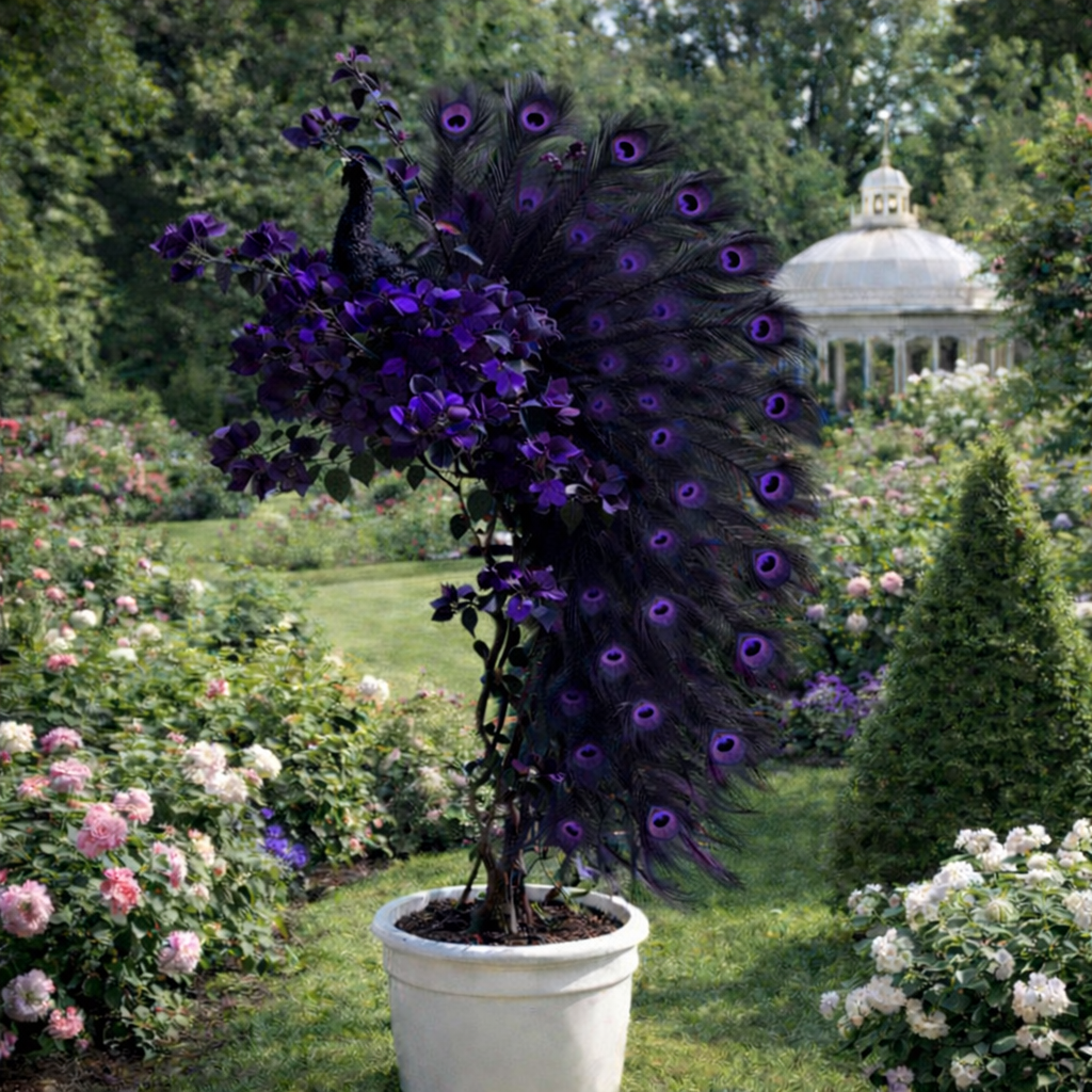 🦚Semena popínavé rostliny Peacock Bougainvillea - Přidejte do své zahrady elegantní květy pavího květu