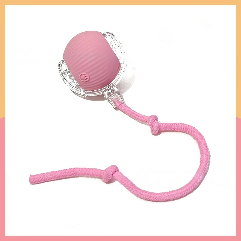 🦊Macska Játék Labda Kötéllel 🐶Ugrálás és Rágás Önálló Szórakozáshoz