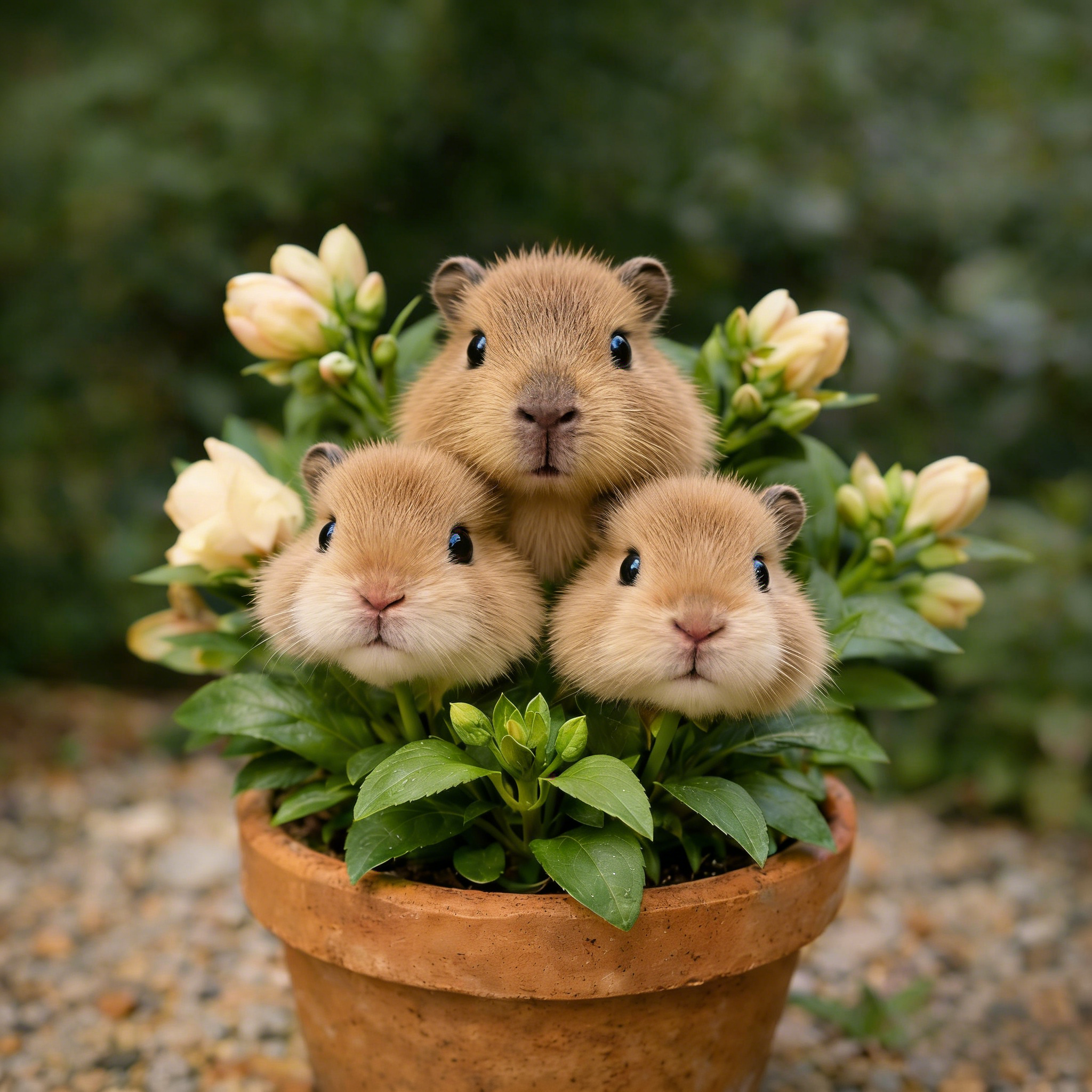 🐹 Magical Plants! Cute Bunny Eye Series ✨