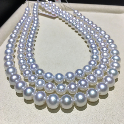 White Venus South Sea Pearl Necklace High-Luster- AAA QUALITY