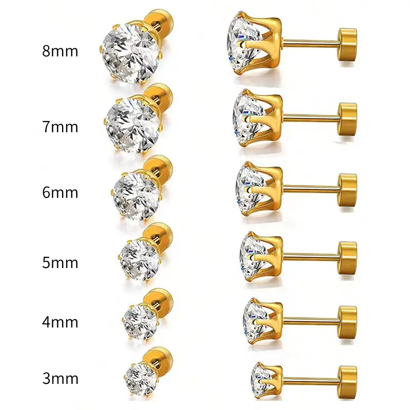 🔥Hot Sale💎Classic 6-Prong Moissanite Earrings💎