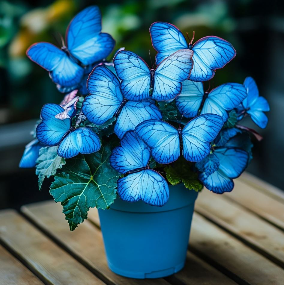 🦋Лунна пеперуда Бегония семе