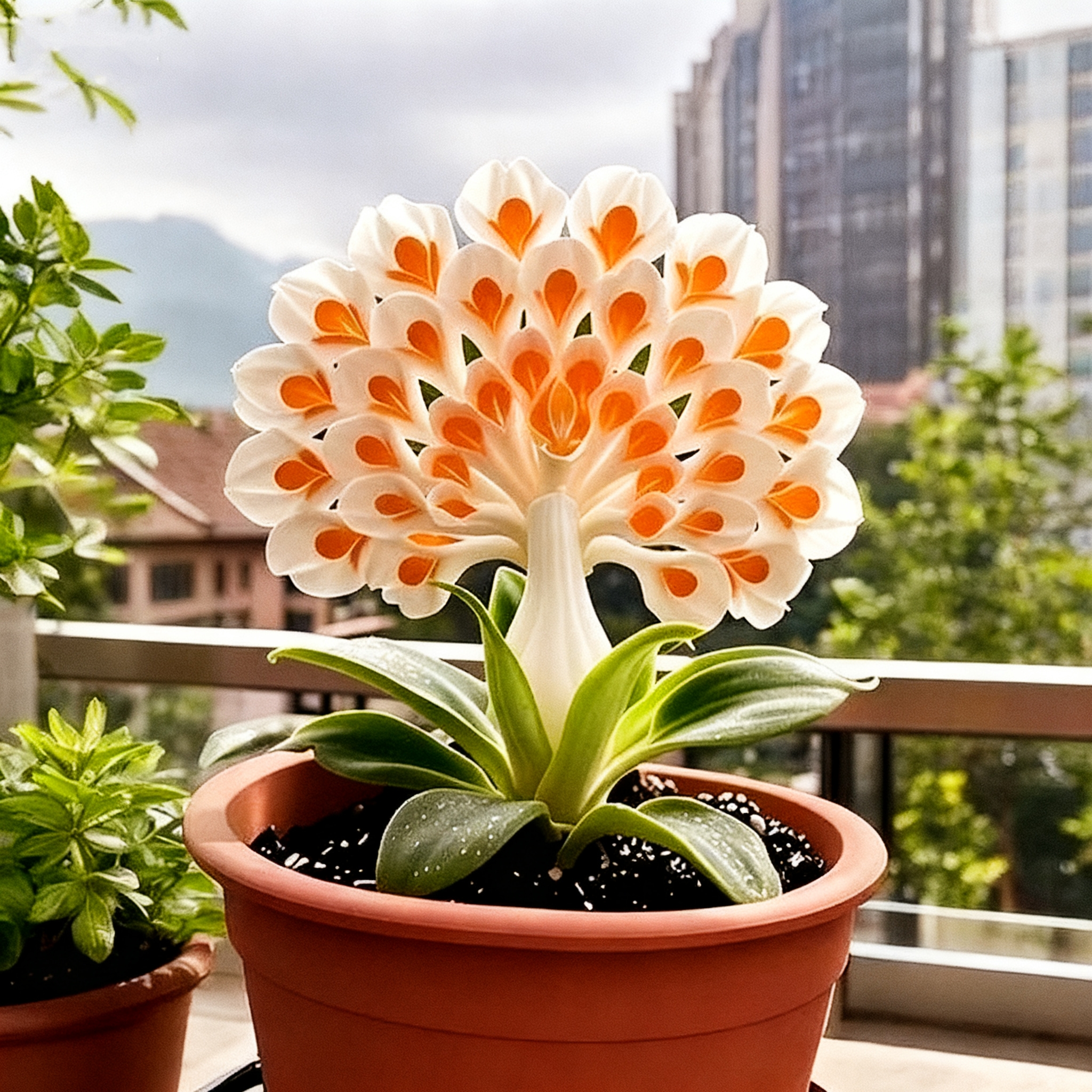 🦚 The Queen of Fragrant Blooms — Peacock Orchid Bulbs for Pure Garden