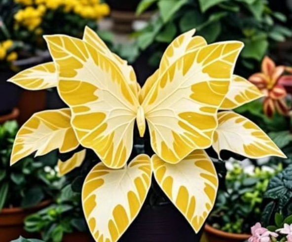 [Copy]🦋Лунна пеперуда Бегония 🦋Елегантен и очарователен избор за градина