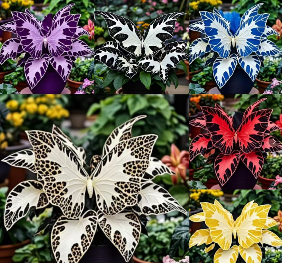 [Copy]🦋Лунна пеперуда Бегония 🦋Елегантен и очарователен избор за градина