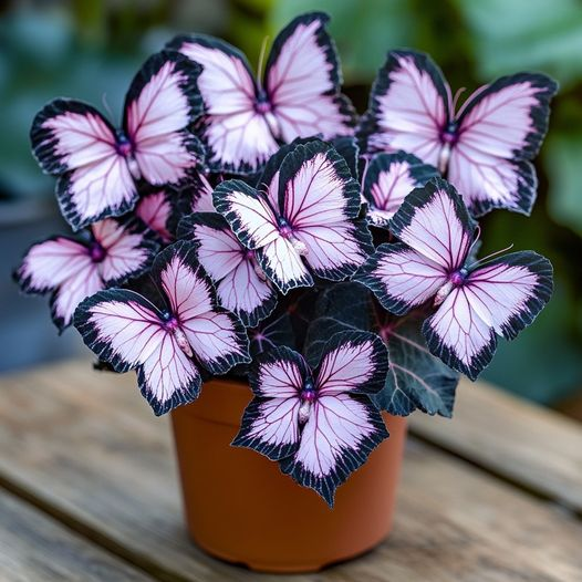 🦋Лунна пеперуда Бегония семе