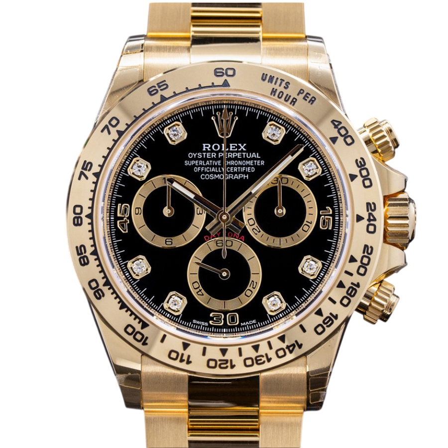 Rolex Daytona 40mm 116508 Cosmograph Daytona 18K with Black Dial