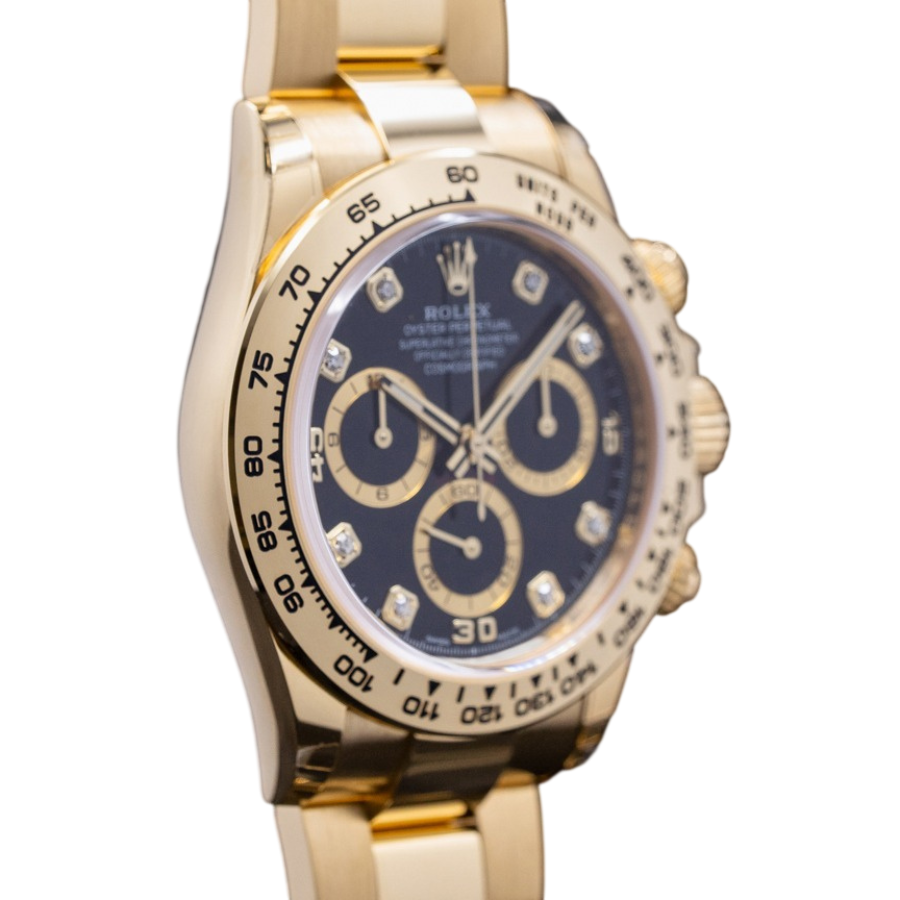 Rolex Daytona 40mm 116508 Cosmograph Daytona 18K with Black Dial