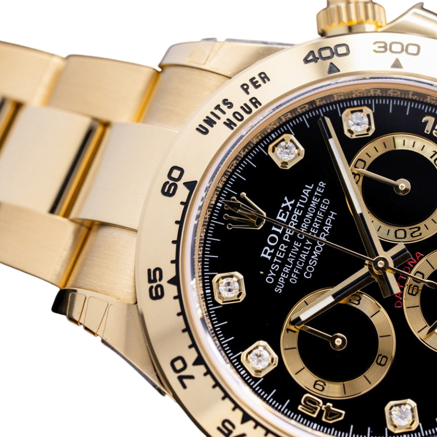 Rolex Daytona 40mm 116508 Cosmograph Daytona 18K with Black Dial