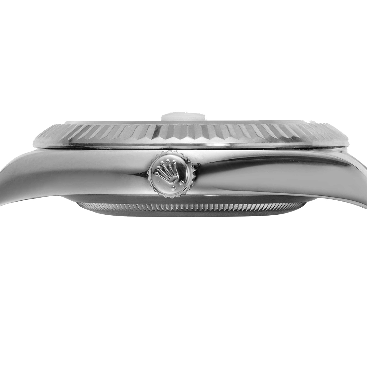 Rolex Datejust 116334 Fluted Bezel Watch 41mm Blue Index Dial