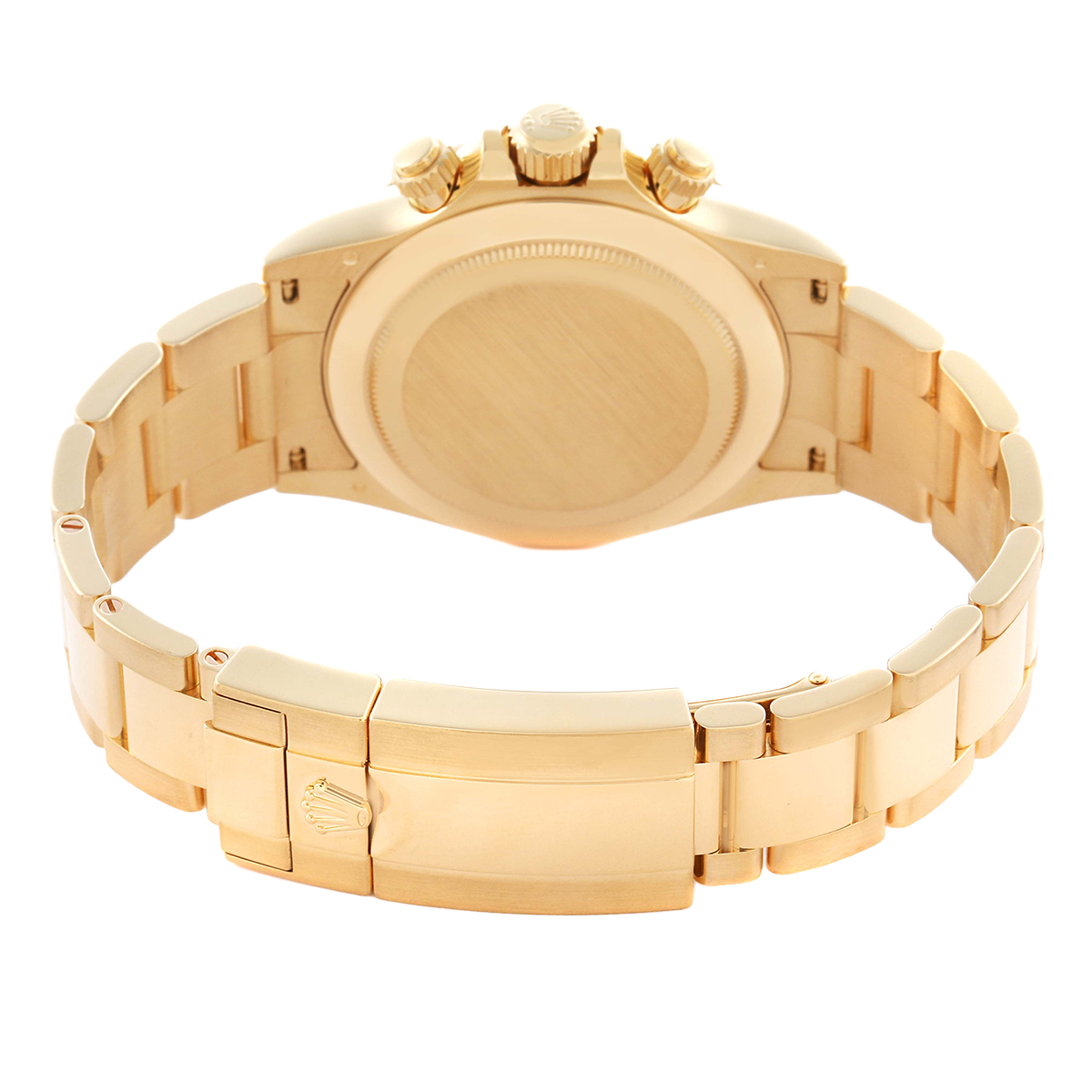 Rolex Daytona 40mm Black Dial Yellow Gold Mens Automatic Watch 116508