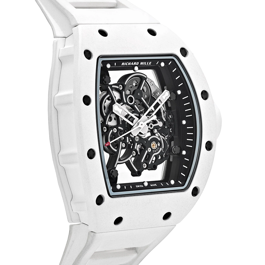 Richard Mille RM 055 Bubba Watson White Ceramic