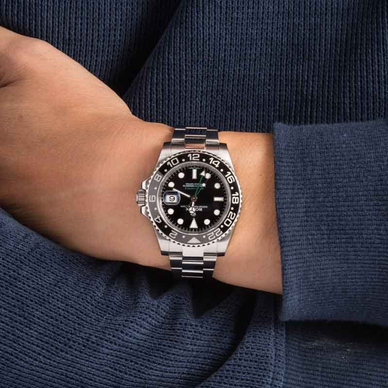 Rolex GMT-Master II 40mm Ref 116710 Black Dial